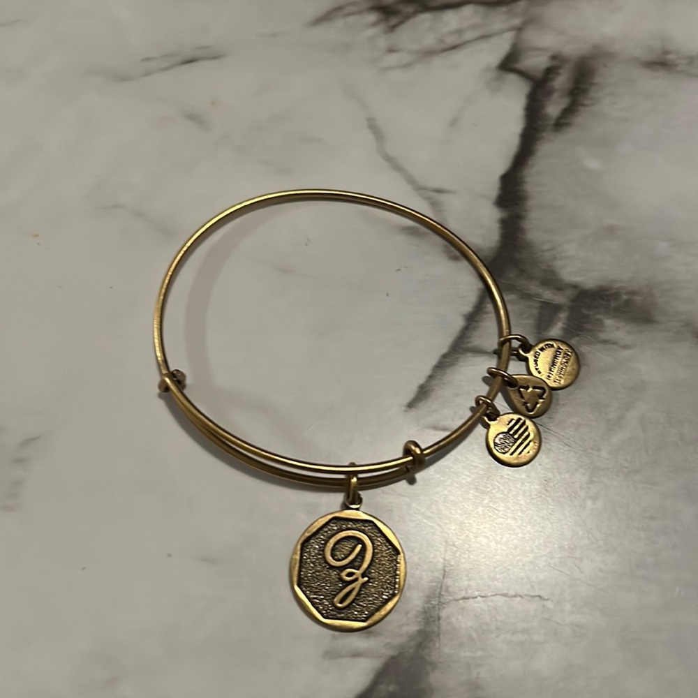 Alex and Ani “J” Bracelet